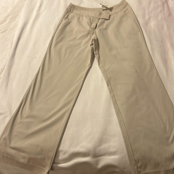 New York & Company Pants - New York & Company Light Beige Wide Leg Pants